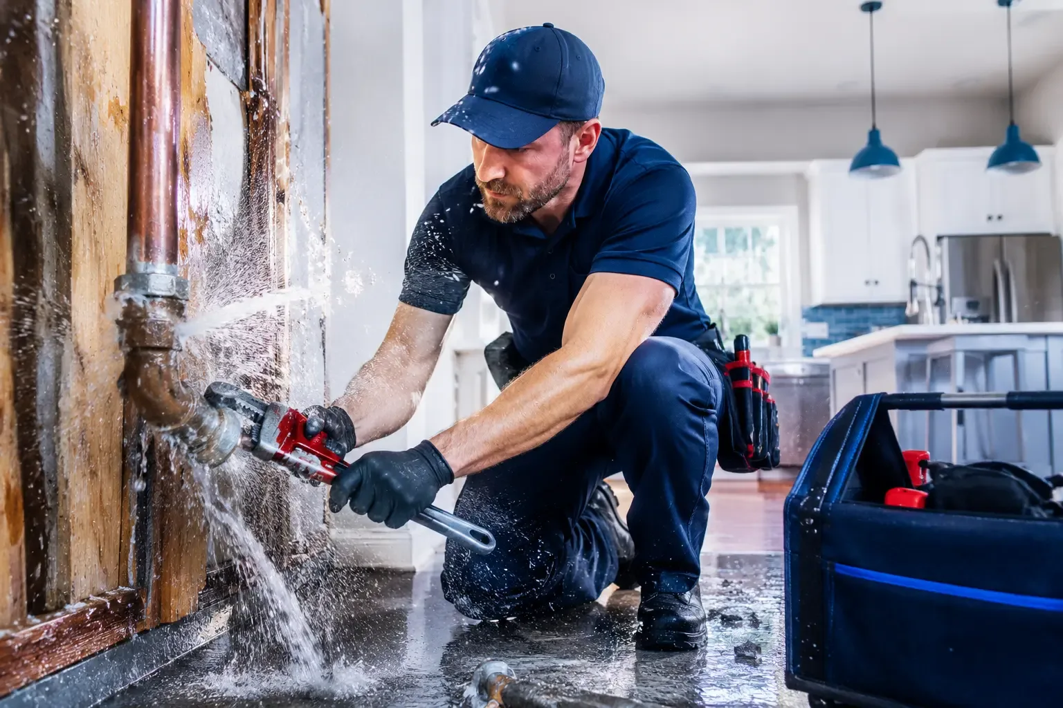Local emergency pipe repair professionals in Del City, OK